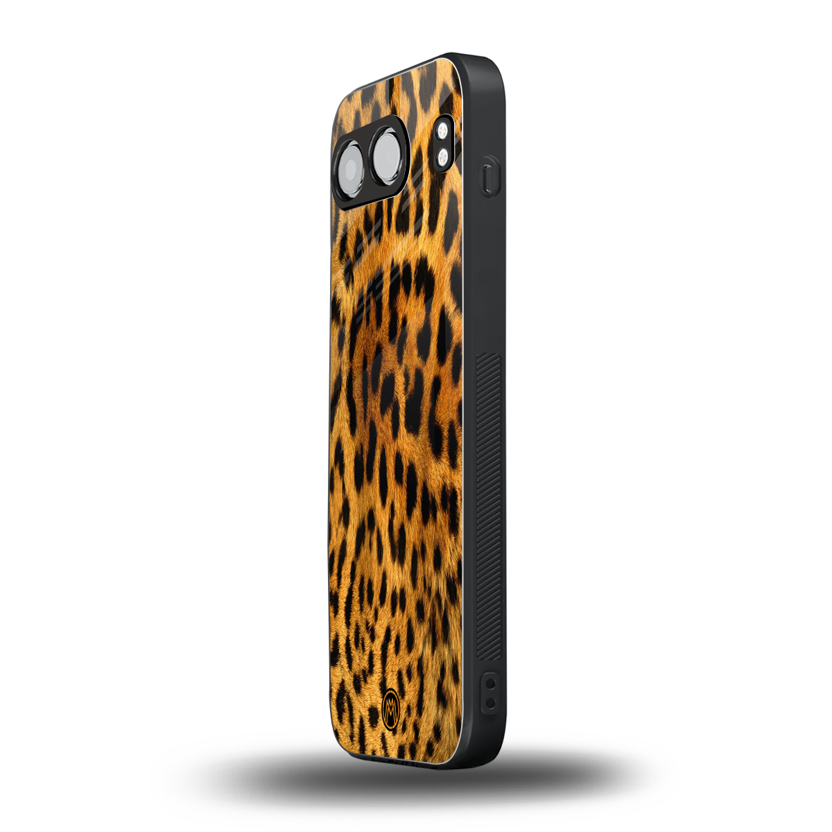 leopard fur back phone cover | glass case for oneplus nord 4