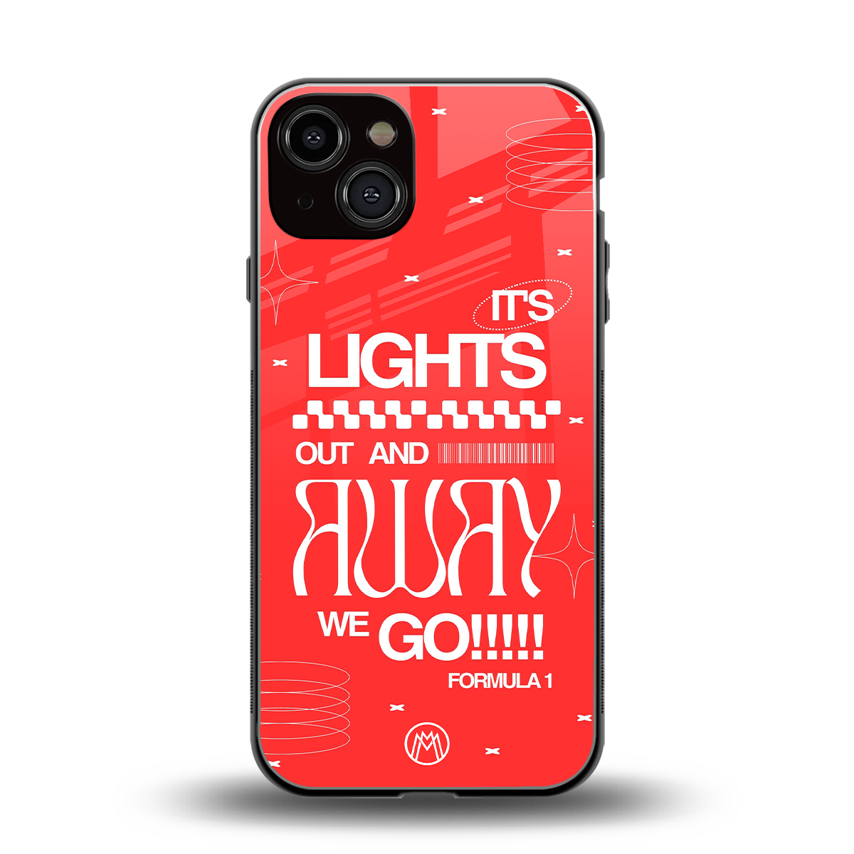 lights out back phone cover | glass case for iphone 13