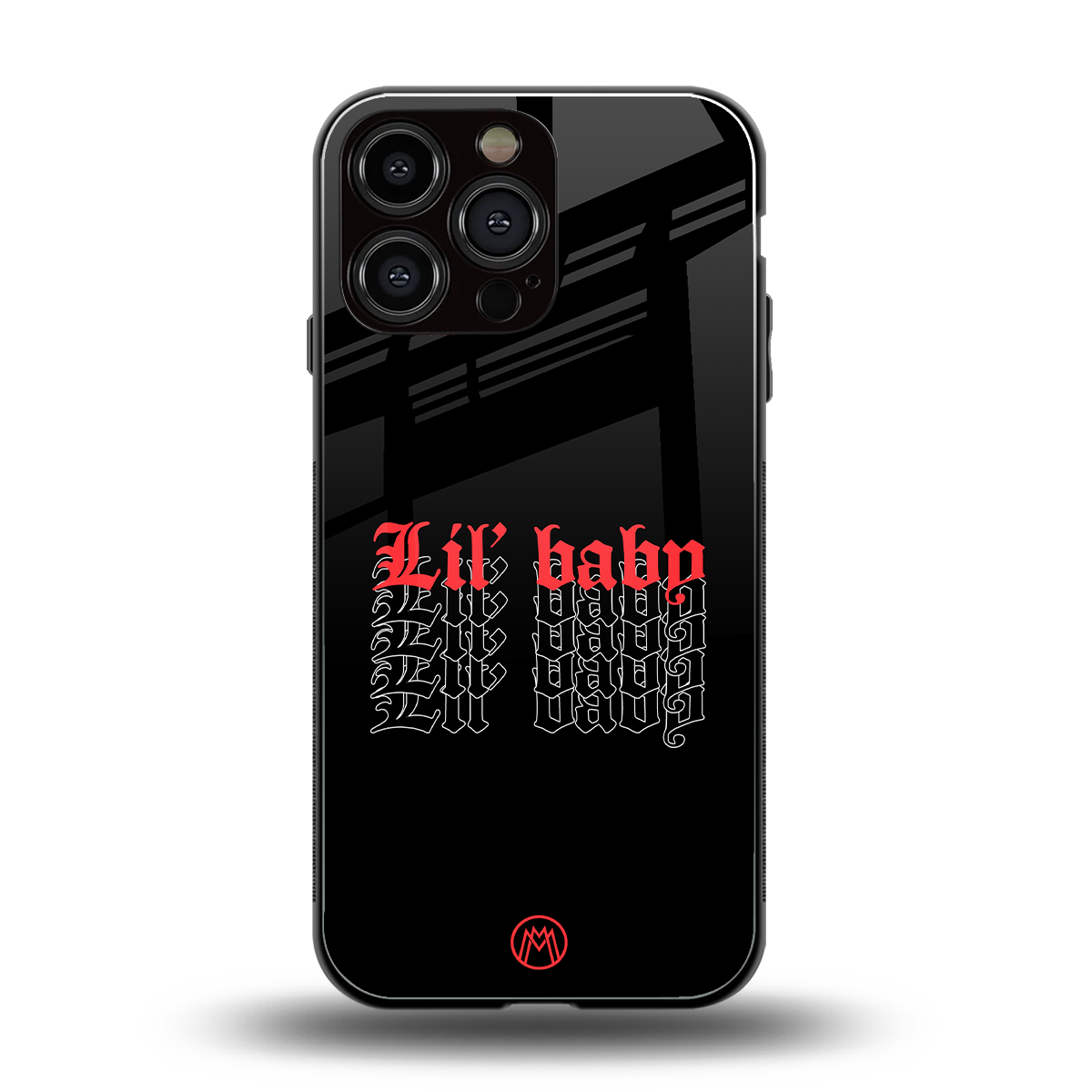 lil baby back phone cover | glass case for iphone 16 pro max