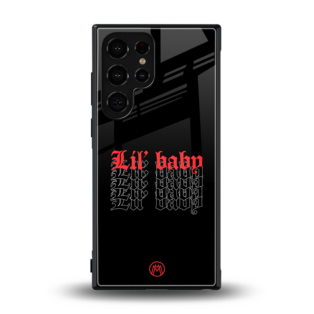 lil baby back phone cover | glass case for samsung galaxy s24 ultra