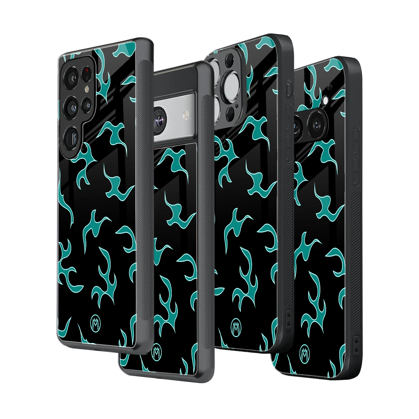 Stylish Glass Back Case for All Smartphones โ iPhone, Samsung, OnePlus, Pixel, Redmi, Oppo, Vivo, Motorola