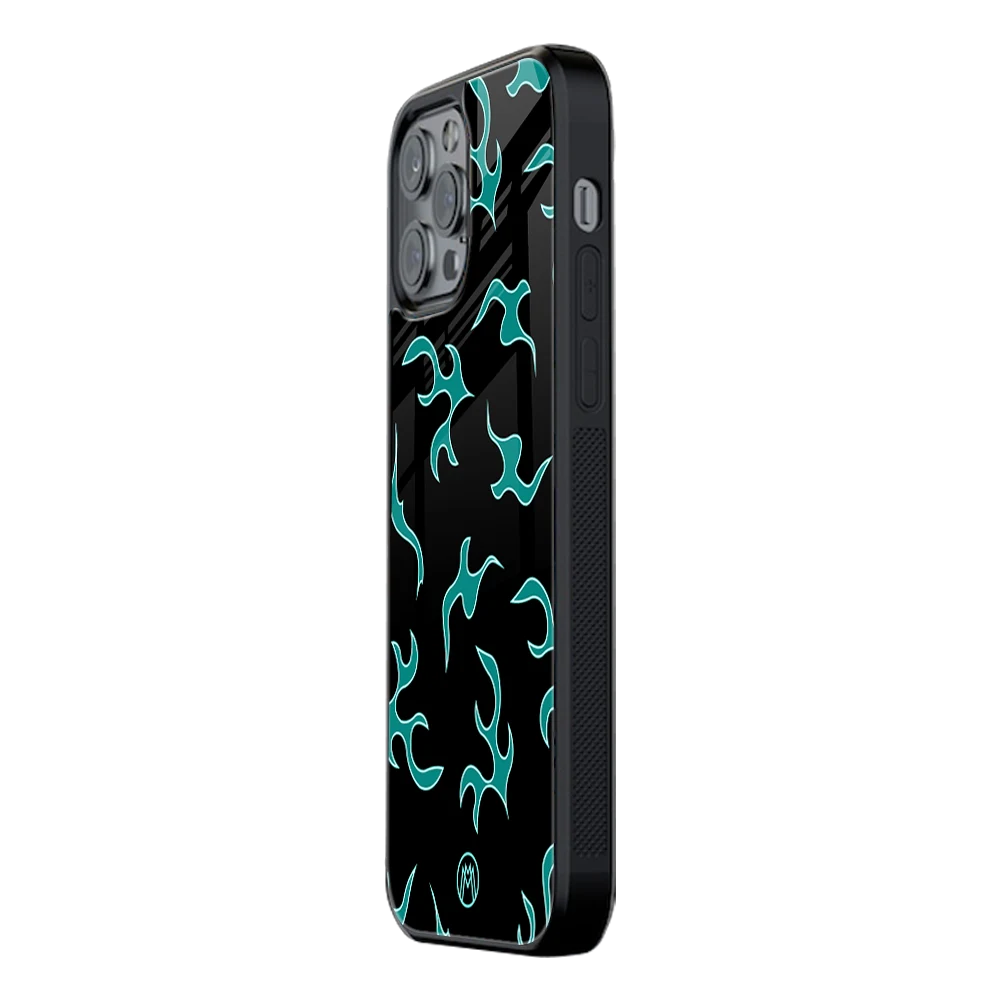 Slim Glass Back Phone Case for Multiple Brands โ iPhone, Samsung, Redmi, OnePlus, Oppo, Vivo