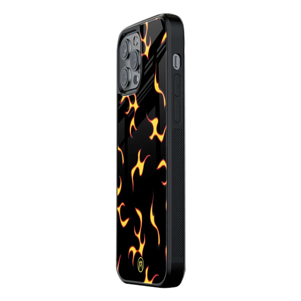Slim Glass Back Phone Case for Multiple Brands โ iPhone, Samsung, Redmi, OnePlus, Oppo, Vivo