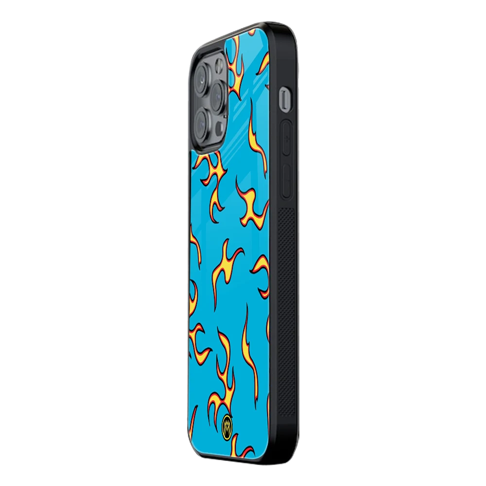 Slim Glass Back Phone Case for Multiple Brands โ iPhone, Samsung, Redmi, OnePlus, Oppo, Vivo