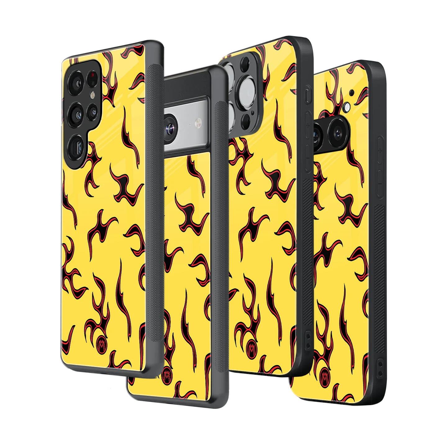 Stylish Glass Back Case for All Smartphones โ iPhone, Samsung, OnePlus, Pixel, Redmi, Oppo, Vivo, Motorola