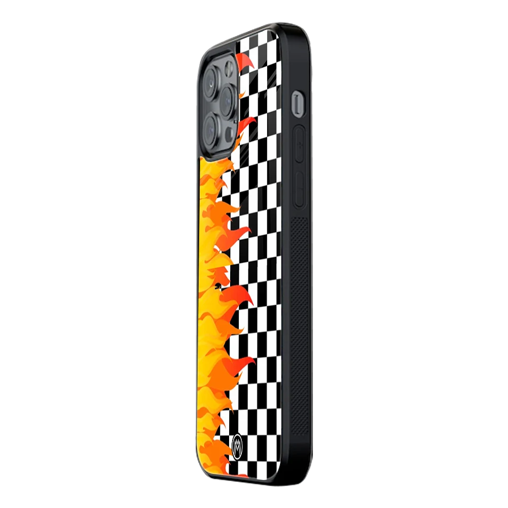 Slim Glass Back Phone Case for Multiple Brands โ iPhone, Samsung, Redmi, OnePlus, Oppo, Vivo