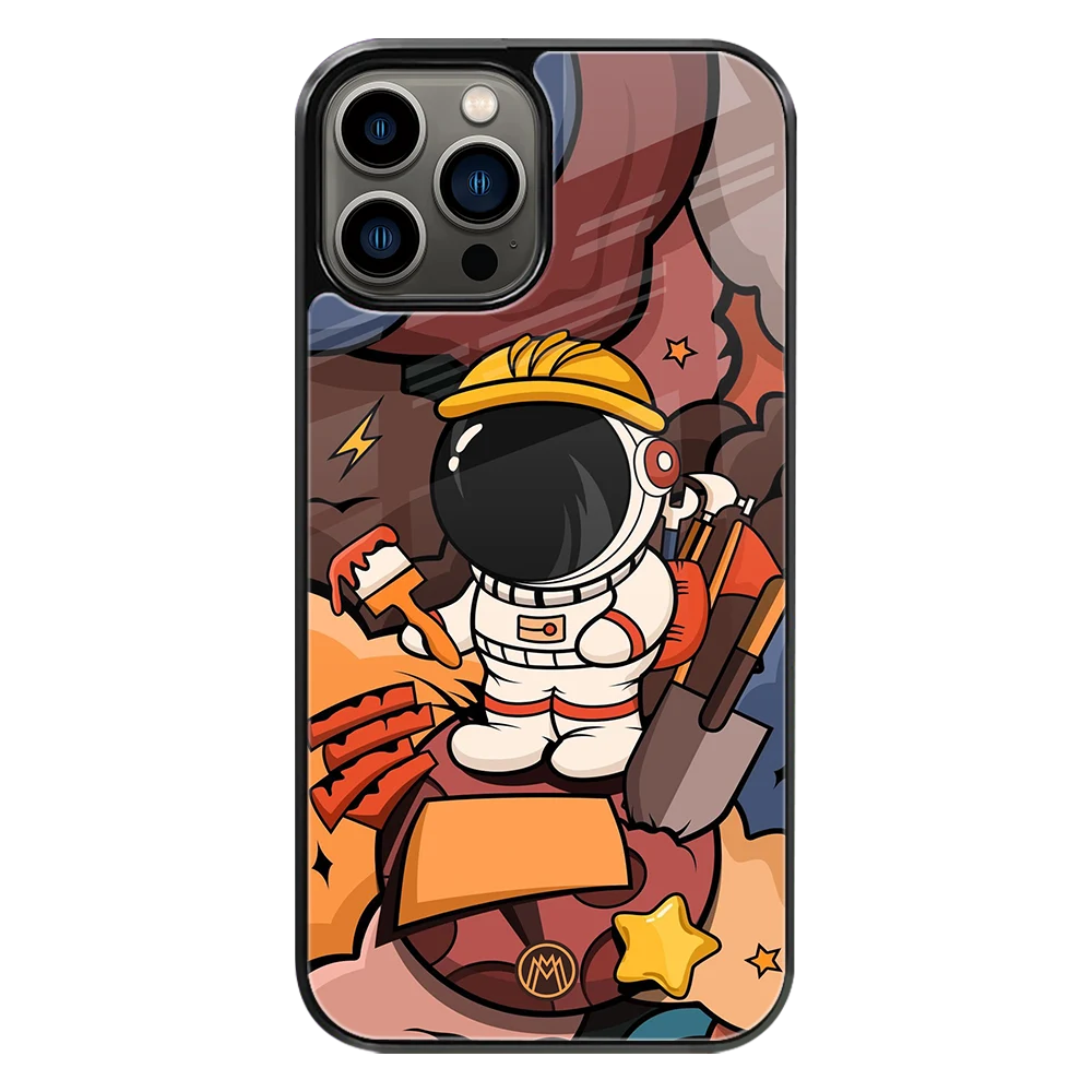 Premium Glass Back Mobile Phone Cover for iPhone, Samsung, OnePlus, Google Pixel, Redmi, Oppo, Vivo & Realme