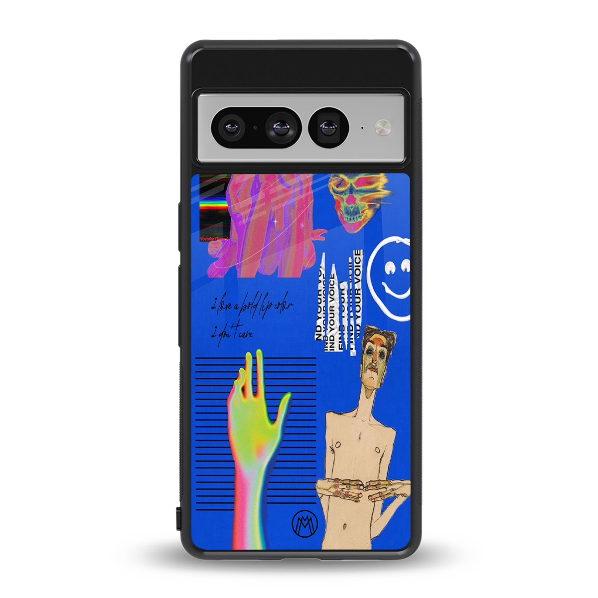 lip love back phone cover | glass case for google pixel 7 pro
