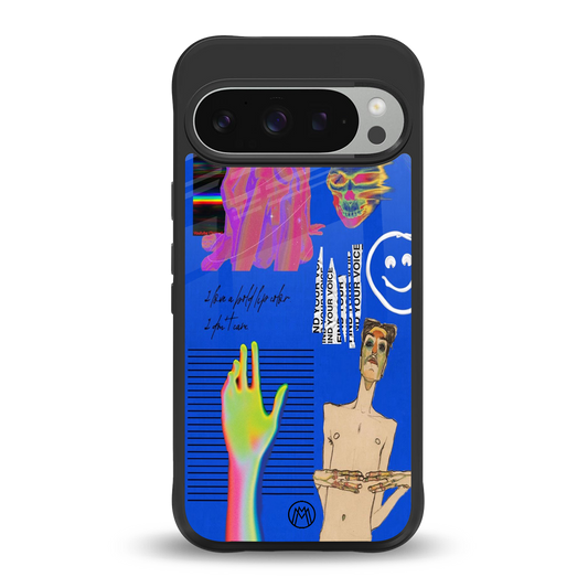 lip love back phone cover | glass case for google pixel 9 pro