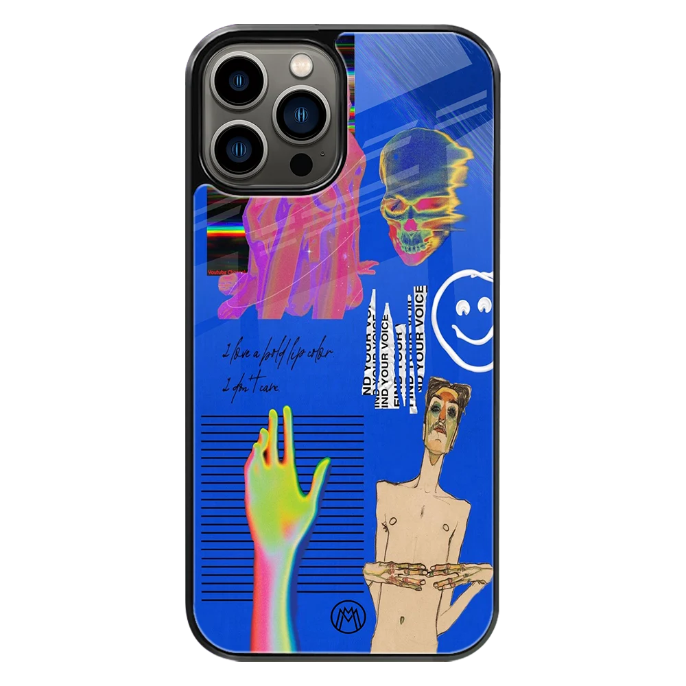 Premium Glass Back Mobile Phone Cover for iPhone, Samsung, OnePlus, Google Pixel, Redmi, Oppo, Vivo & Realme