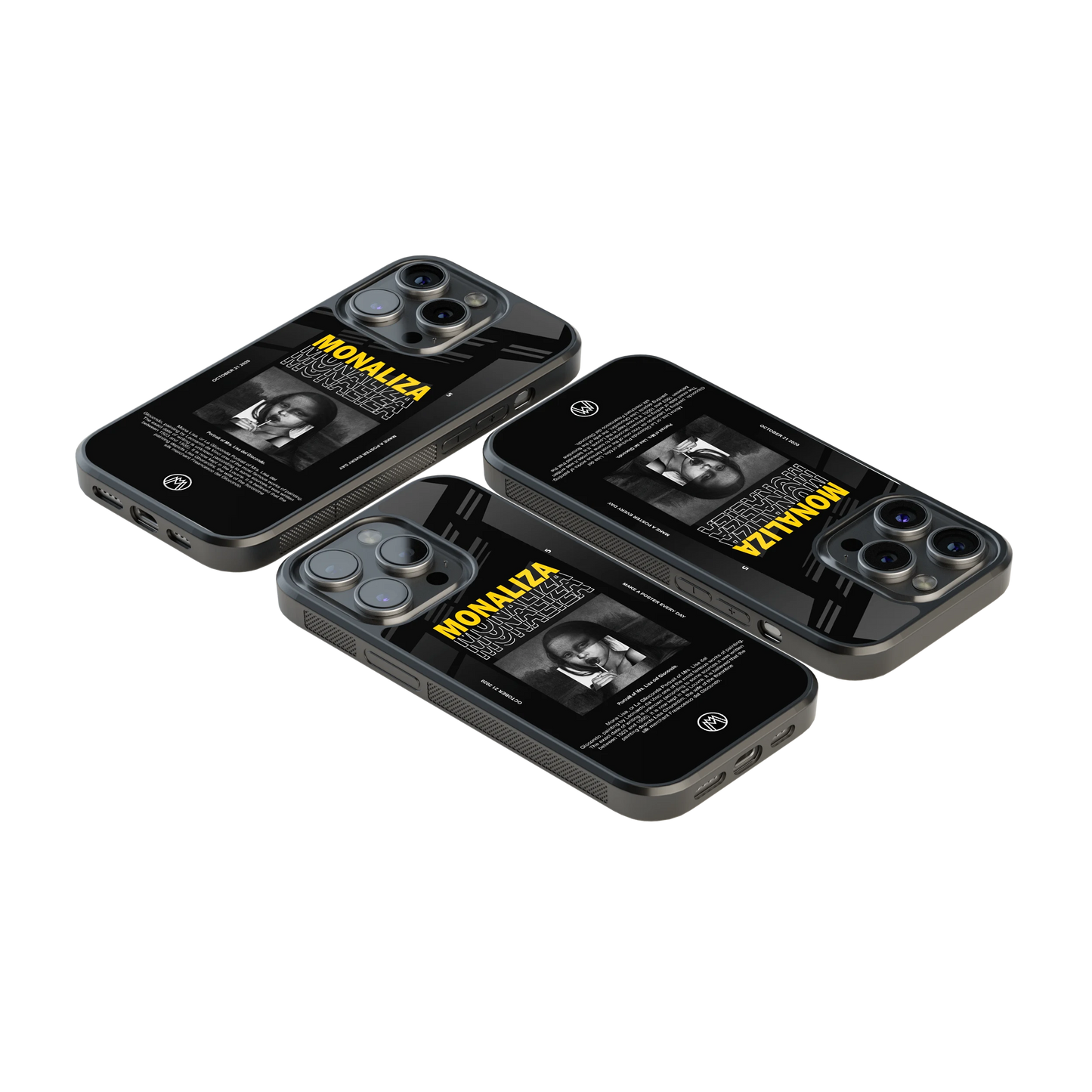 Luxury Glass Back Mobile Cover for iPhone, Samsung Galaxy, OnePlus, Pixel, Redmi & More