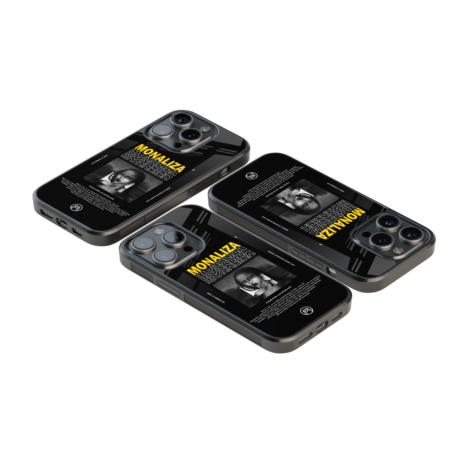 Luxury Glass Back Mobile Cover for iPhone, Samsung Galaxy, OnePlus, Pixel, Redmi & More
