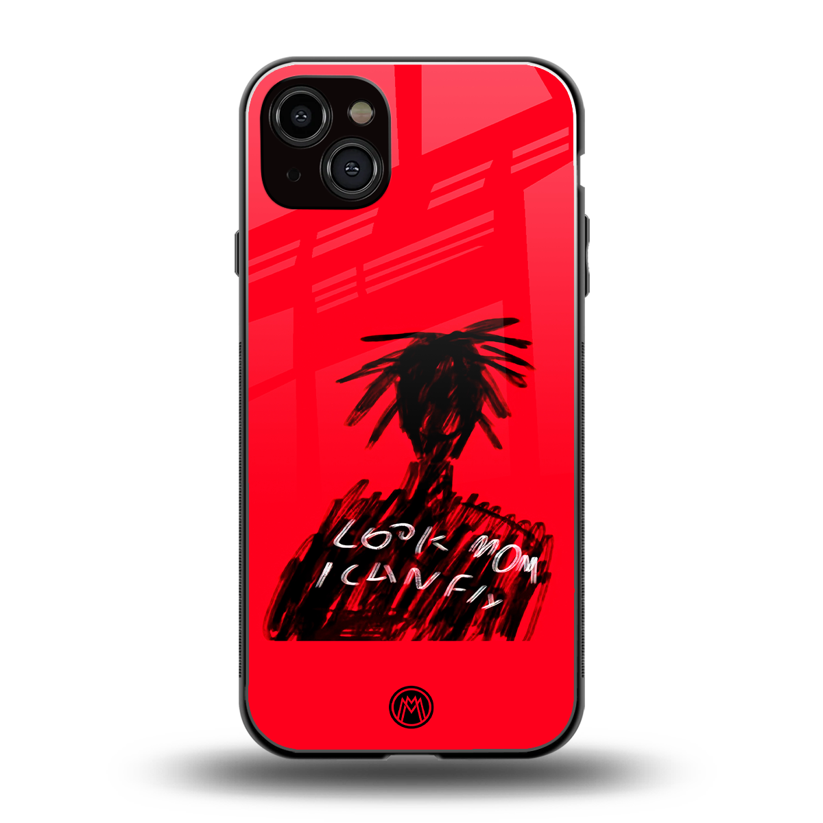 look mom i can fly back phone cover | glass case for iphone 15 plus