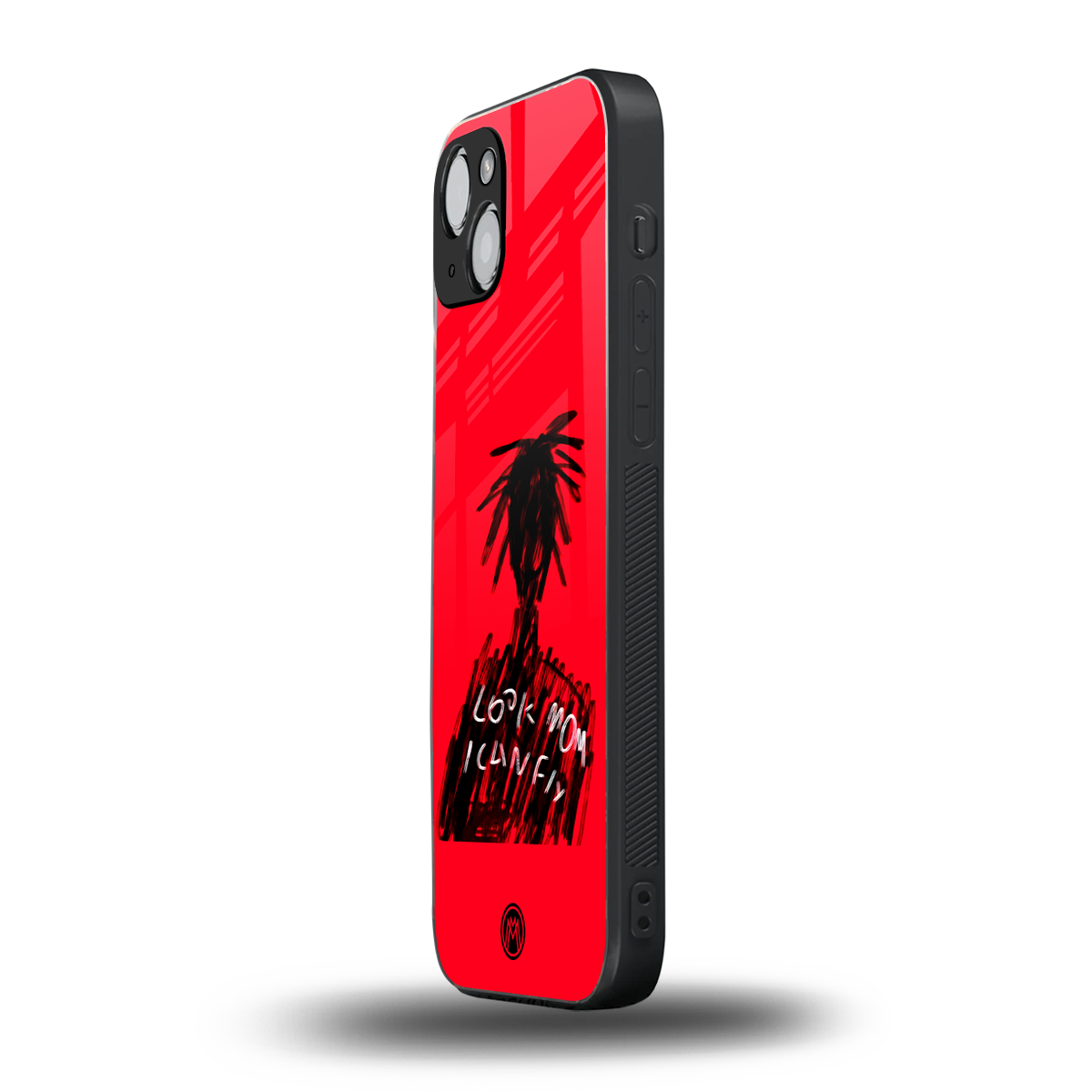look mom i can fly back phone cover | glass case for iphone 15 plus