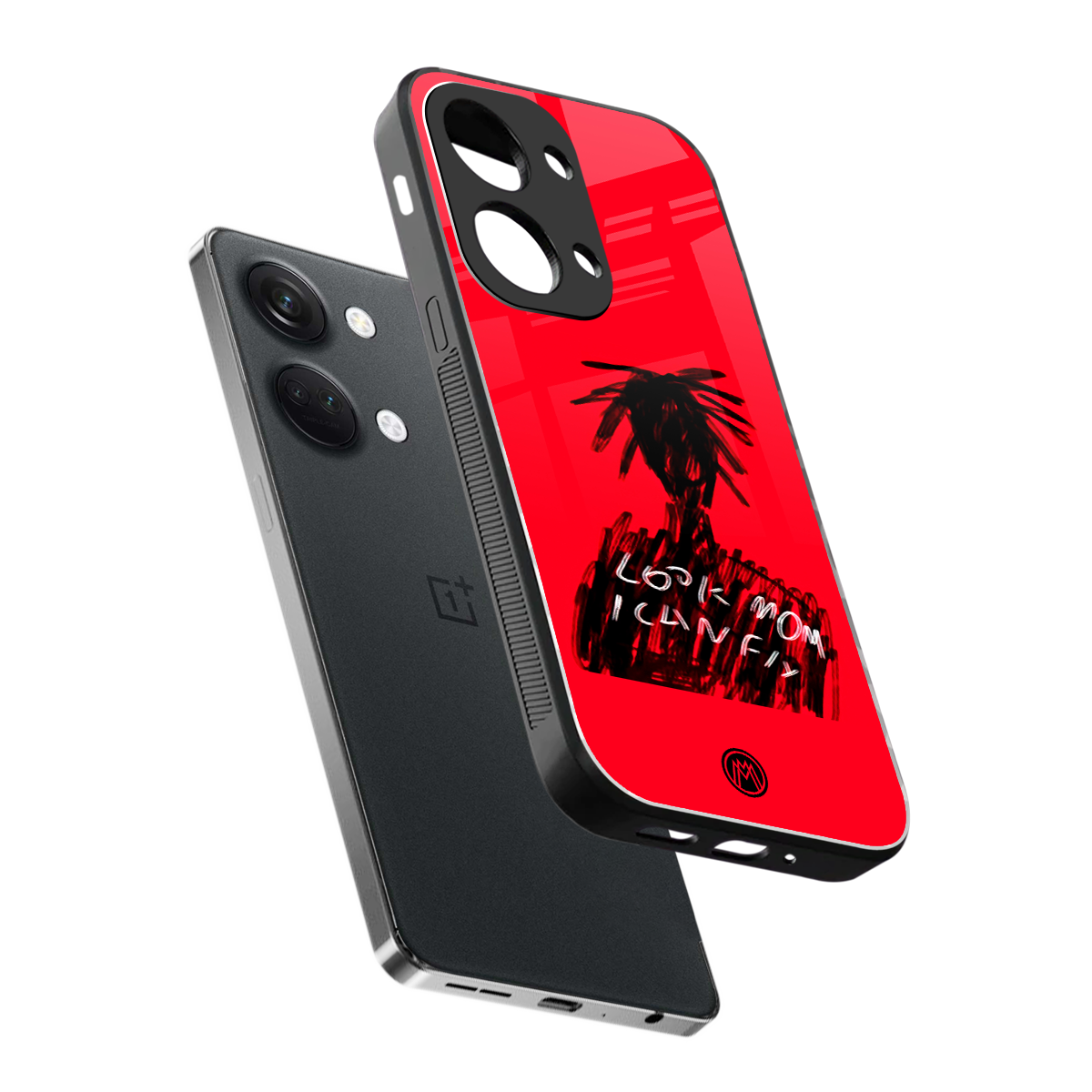 look mom i can fly back phone cover | glass case for oneplus nord 3