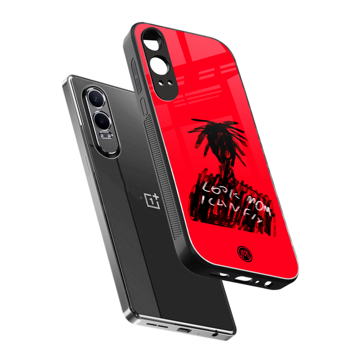 look mom i can fly back phone cover | glass case for oneplus nord ce 4 lite