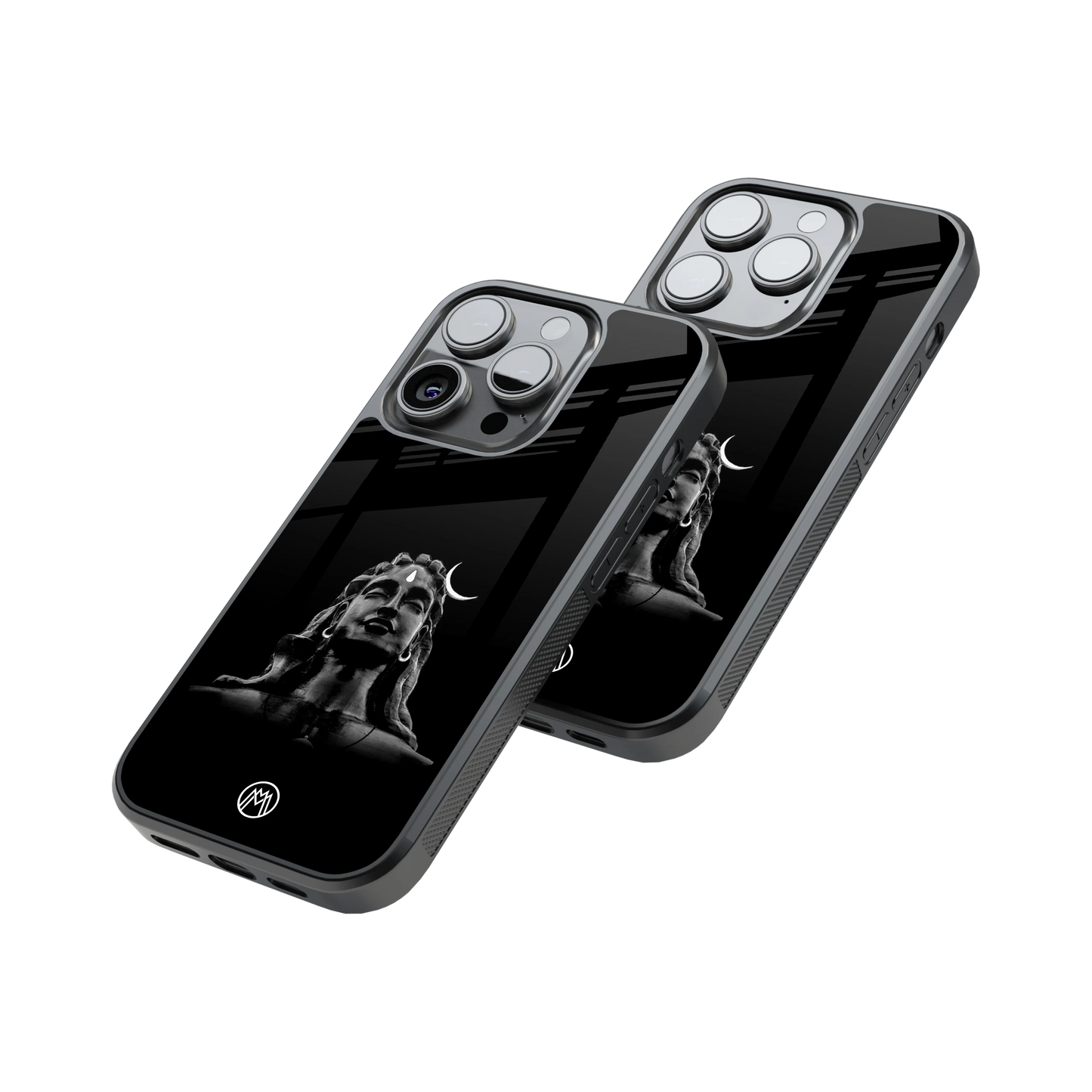 Protective Glass Back Phone Case Compatible with iPhone, Samsung, OnePlus, Pixel & More