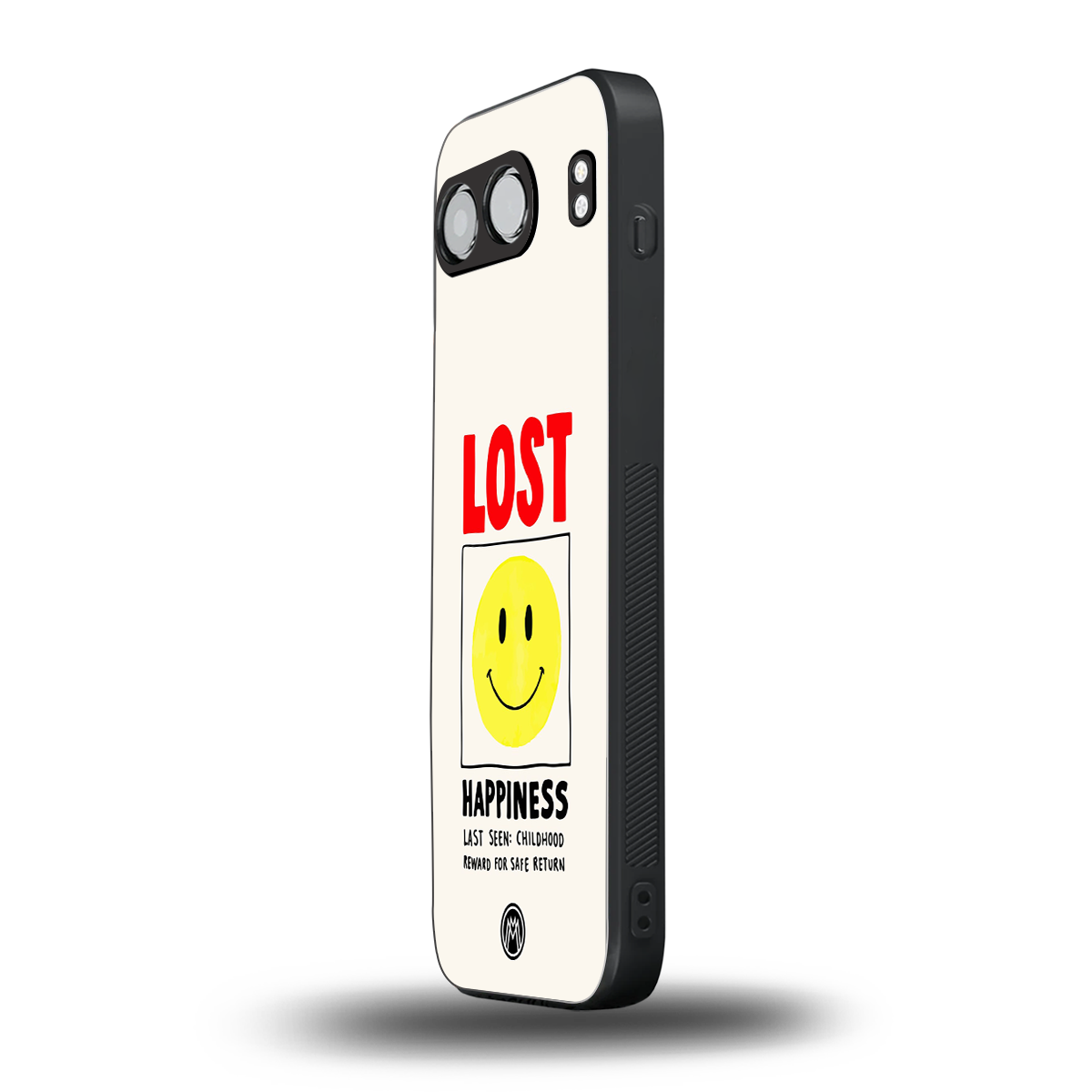 lost happiness back phone cover | glass case for oneplus nord 4
