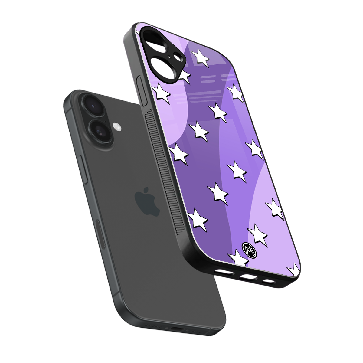 lost in paradise grape edition back phone cover | glass case for iphone 16 plus