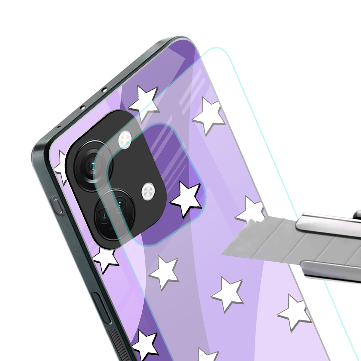 lost in paradise grape edition back phone cover | glass case for oneplus nord 3