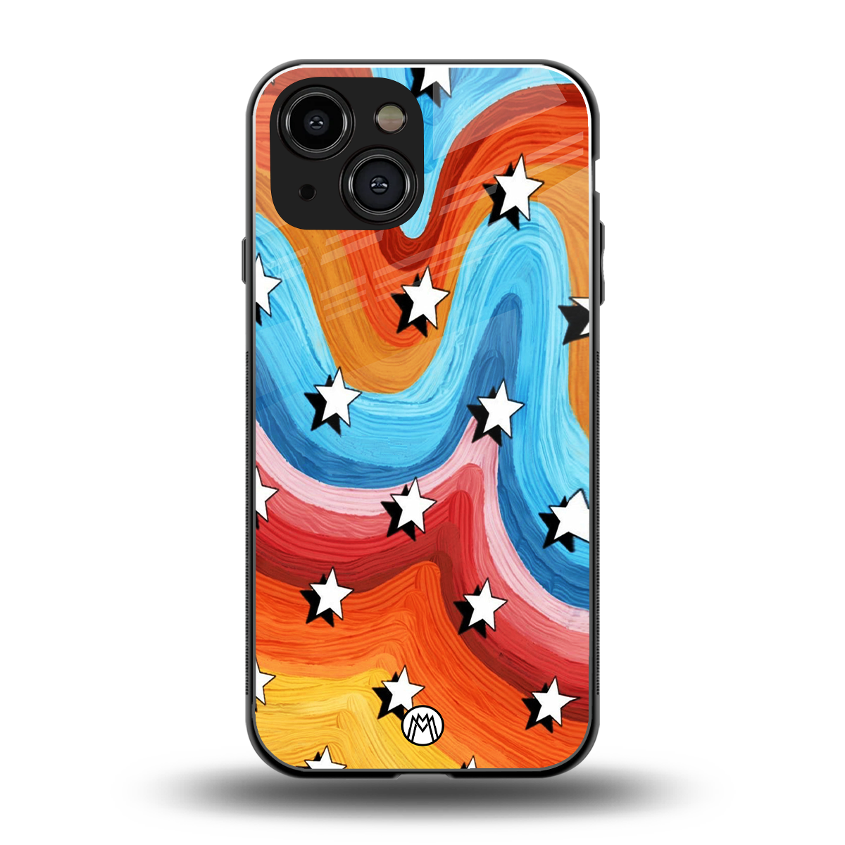lost in paradise back phone cover | glass case for iphone 13 mini