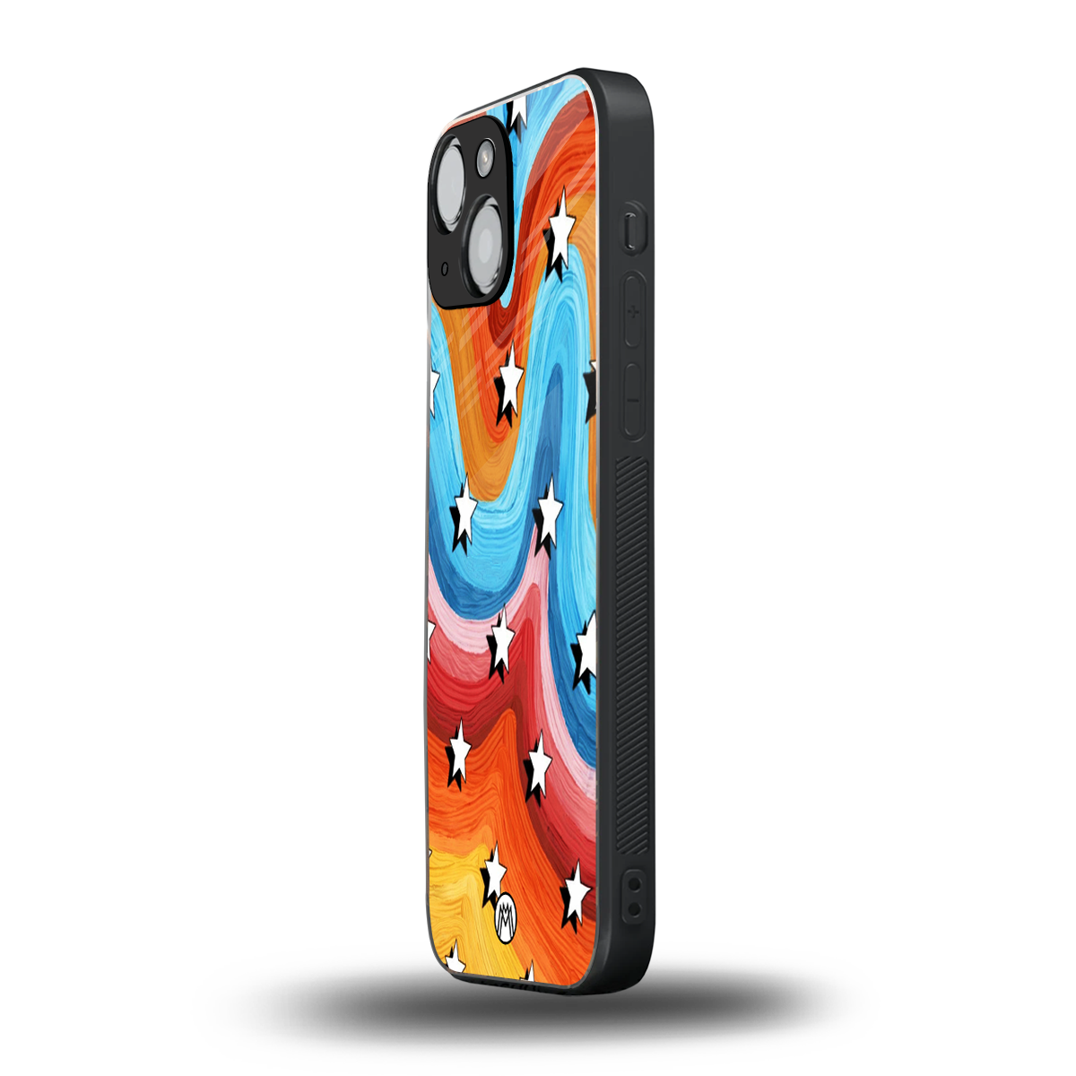 lost in paradise back phone cover | glass case for iphone 13 mini