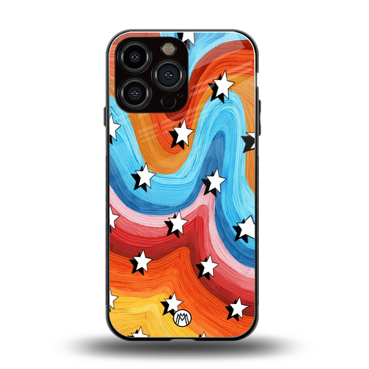 lost in paradise back phone cover | glass case for iphone 14 pro max