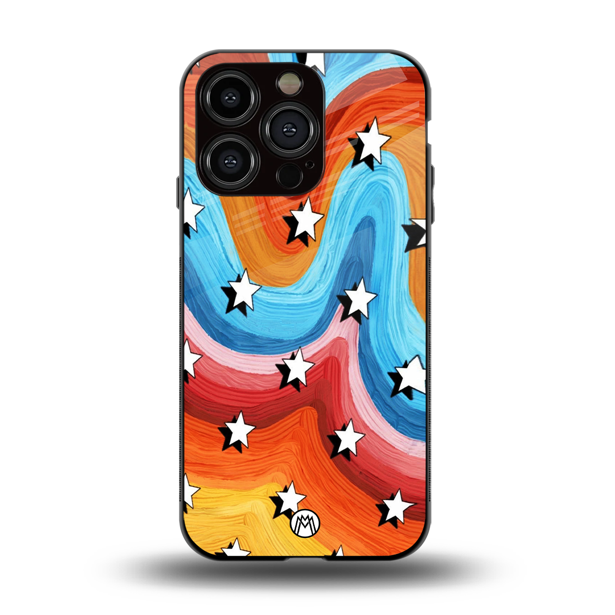lost in paradise back phone cover | glass case for iphone 14 pro