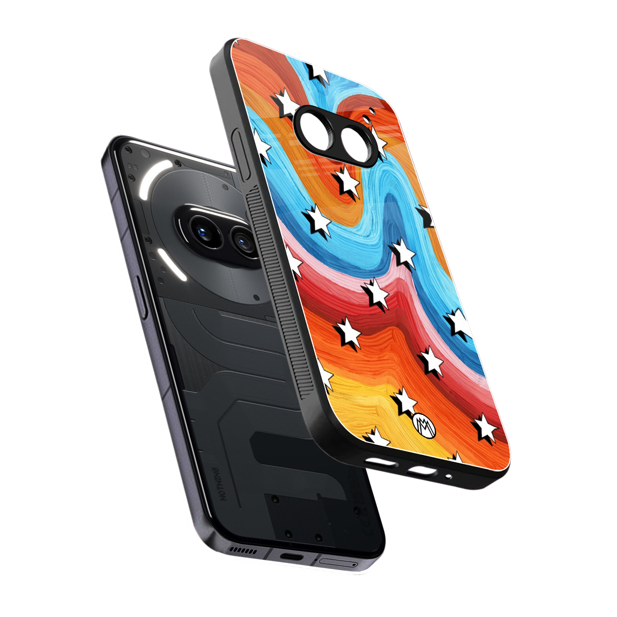 lost in paradise back phone cover | glass case for nothing phone 2a