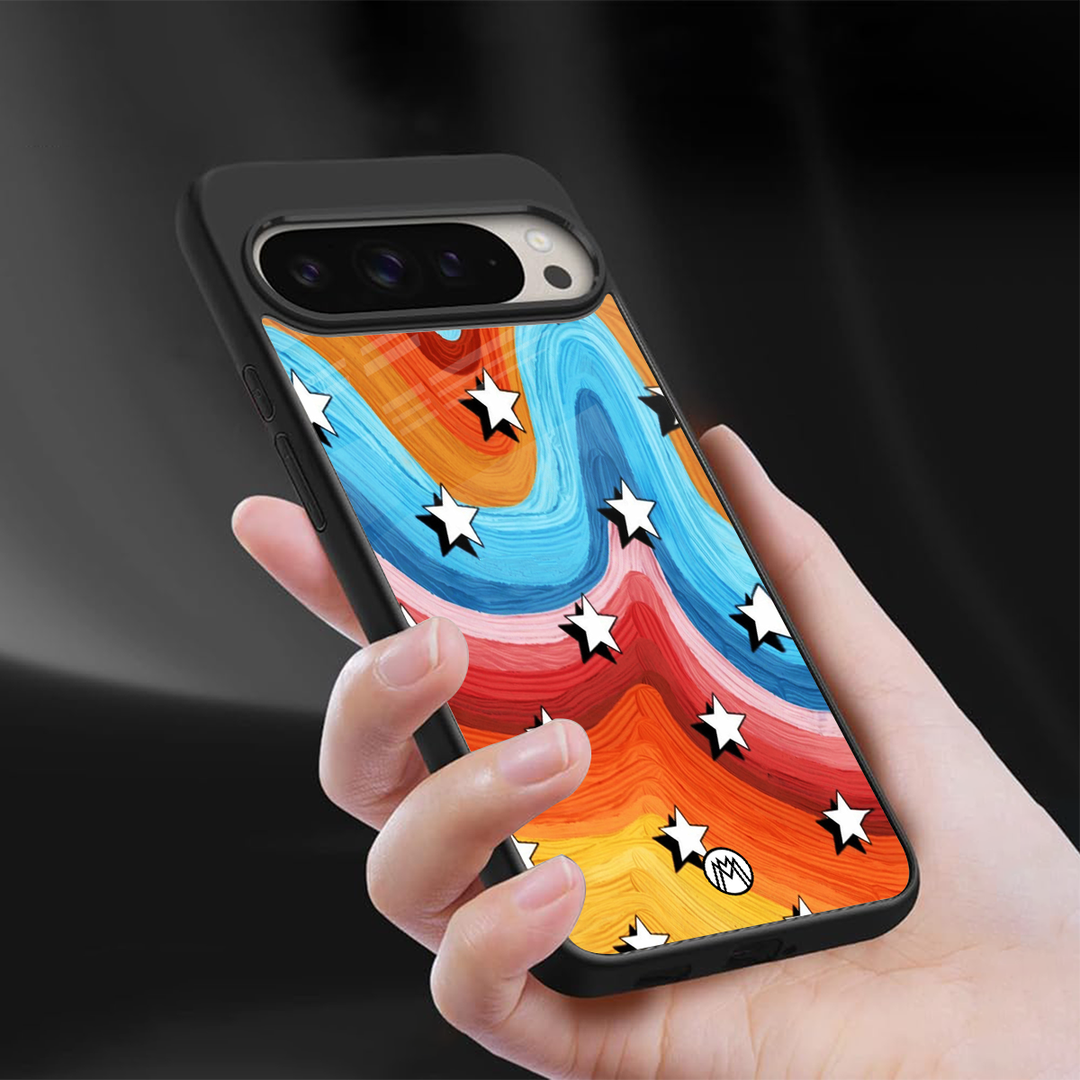 lost in paradise back phone cover | glass case for google pixel 9 pro