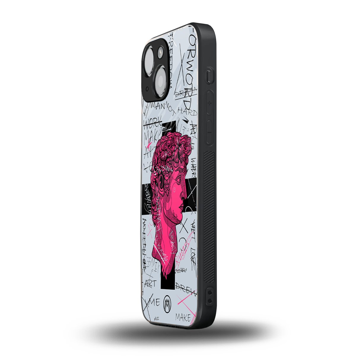 lost in reality david back phone cover | glass case for iphone 13 mini