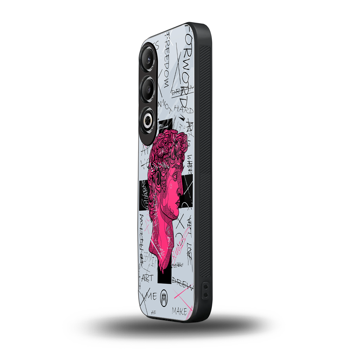 lost in reality david back phone cover | glass case for oneplus nord ce 4