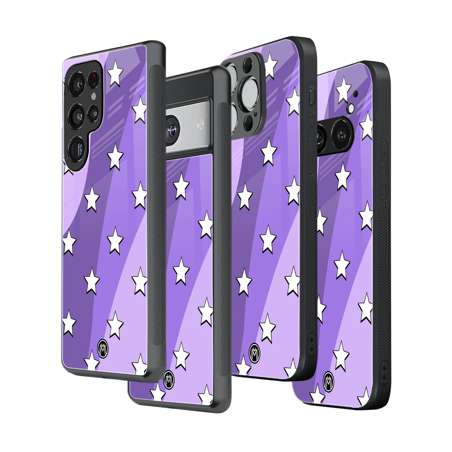 Stylish Glass Back Case for All Smartphones โ iPhone, Samsung, OnePlus, Pixel, Redmi, Oppo, Vivo, Motorola