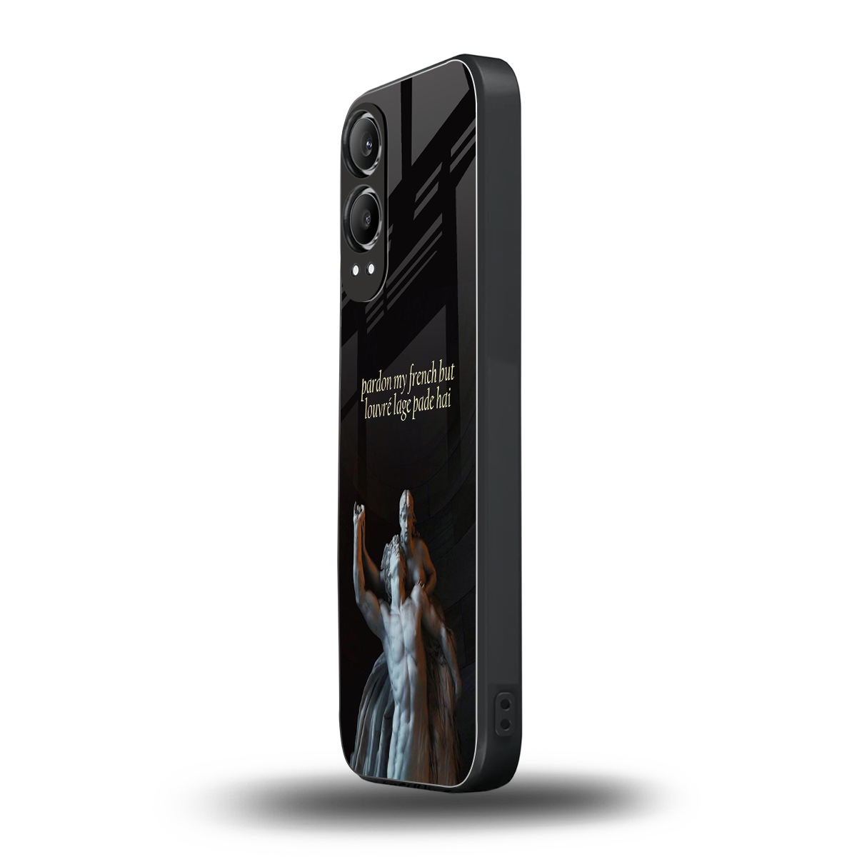 louvre back phone cover | glass case for oneplus nord ce 4 lite