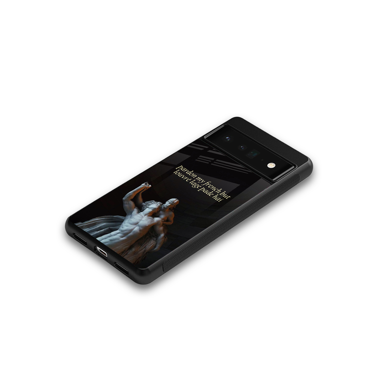 louvre back phone cover | glass case for google pixel 6 pro
