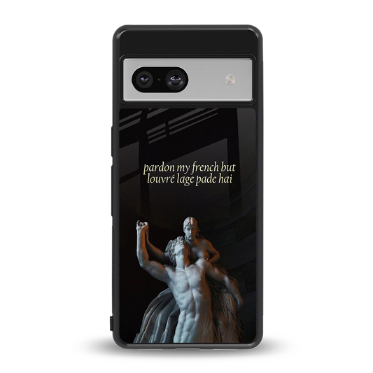 louvre back phone cover | glass case for Google Pixel 7