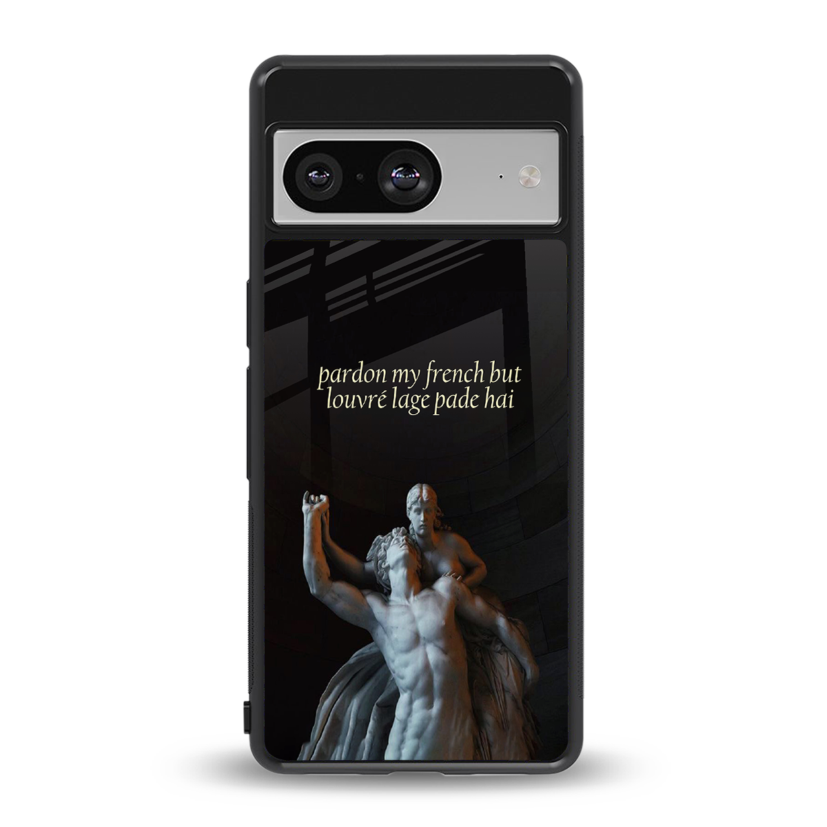 louvre back phone cover | glass case for Google Pixel 8