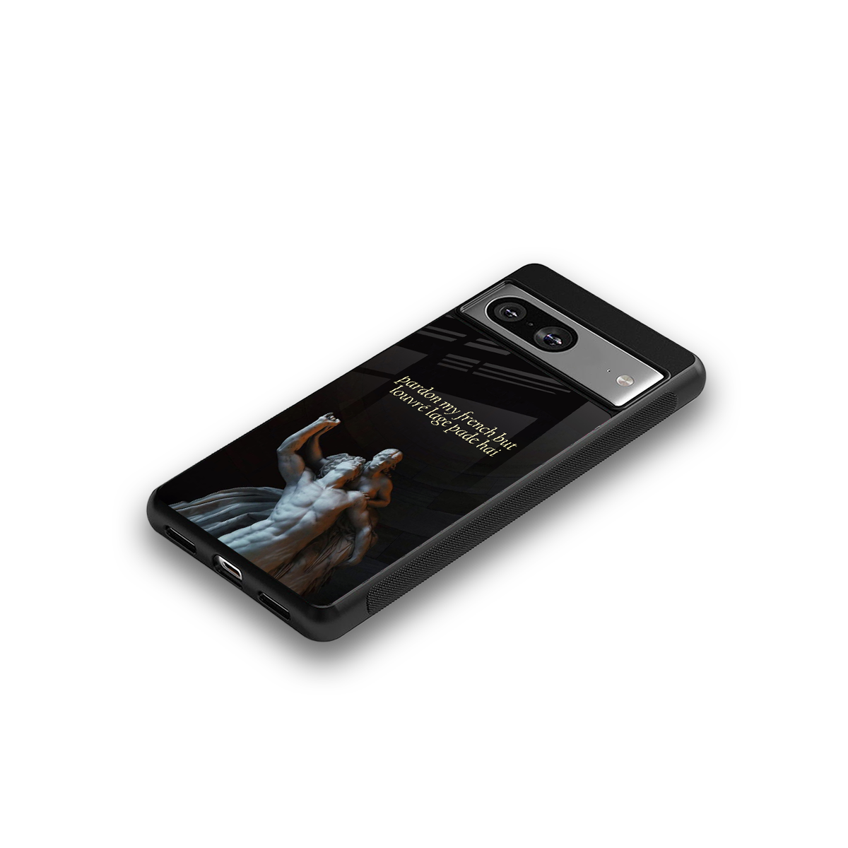 louvre back phone cover | glass case for Google Pixel 8
