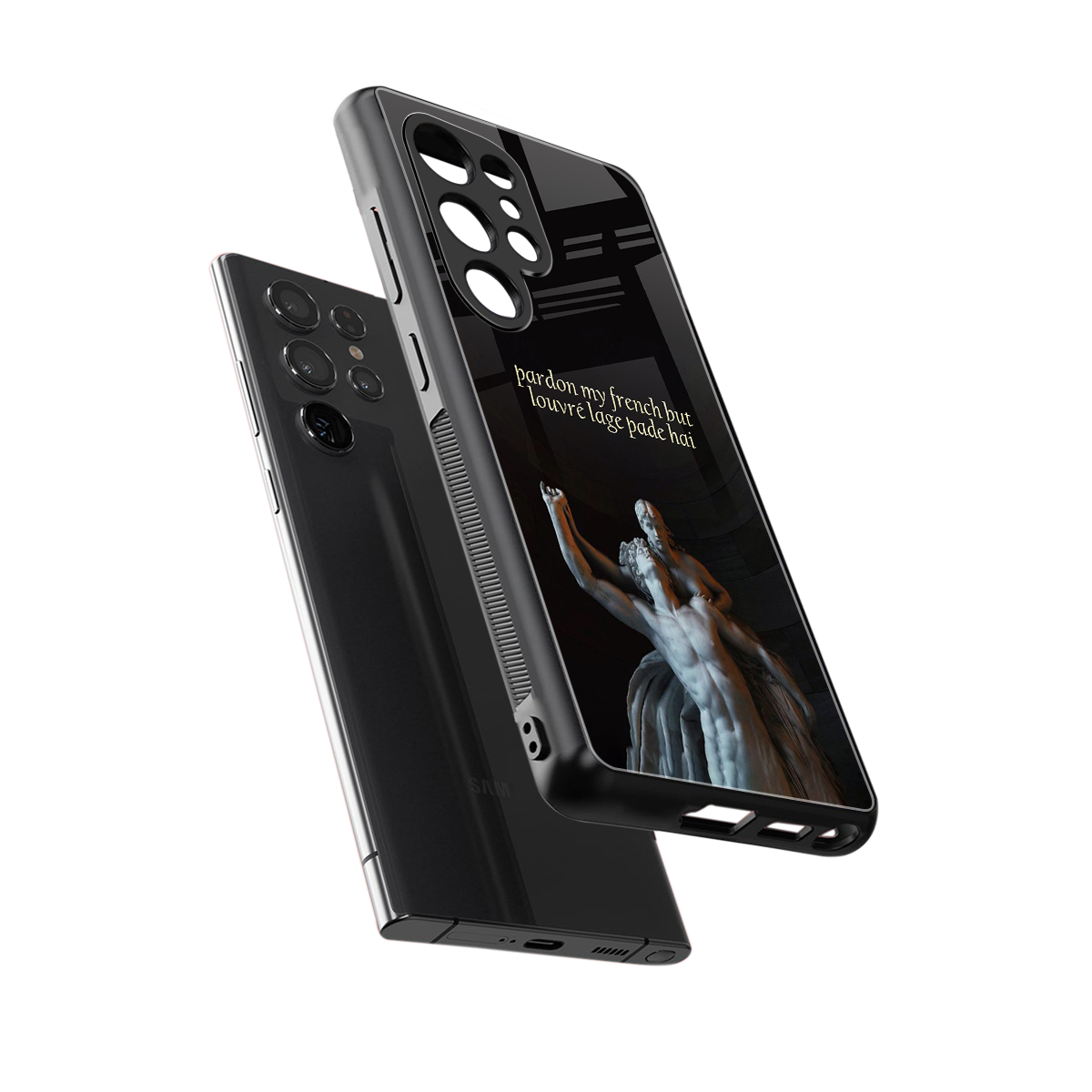 louvre back phone cover | glass case for samsung galaxy s25 ultra