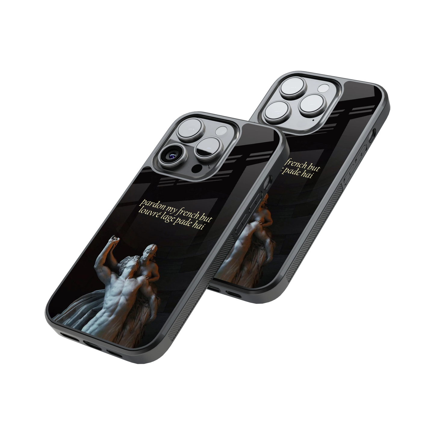 Protective Glass Back Phone Case Compatible with iPhone, Samsung, OnePlus, Pixel & More