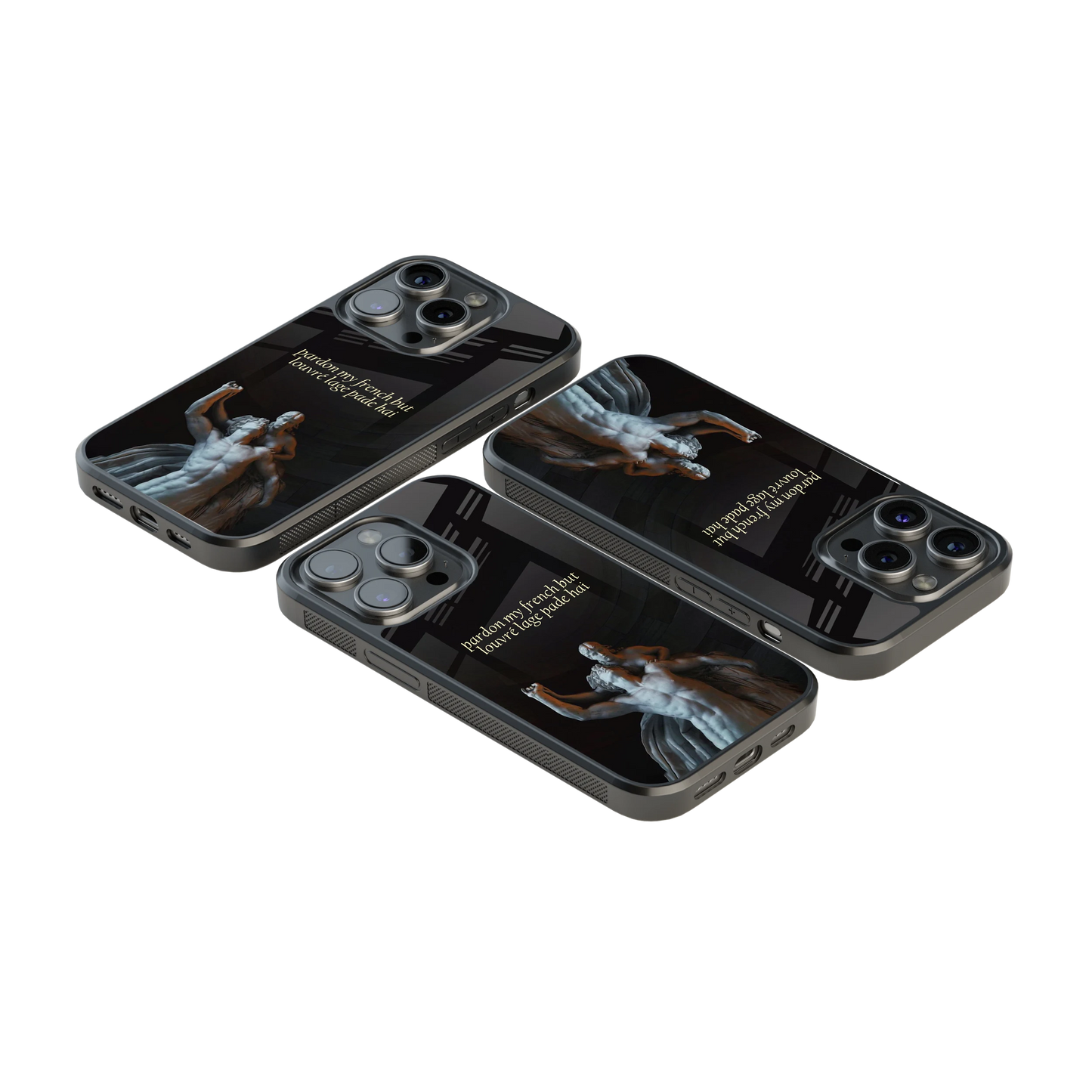 Luxury Glass Back Mobile Cover for iPhone, Samsung Galaxy, OnePlus, Pixel, Redmi & More