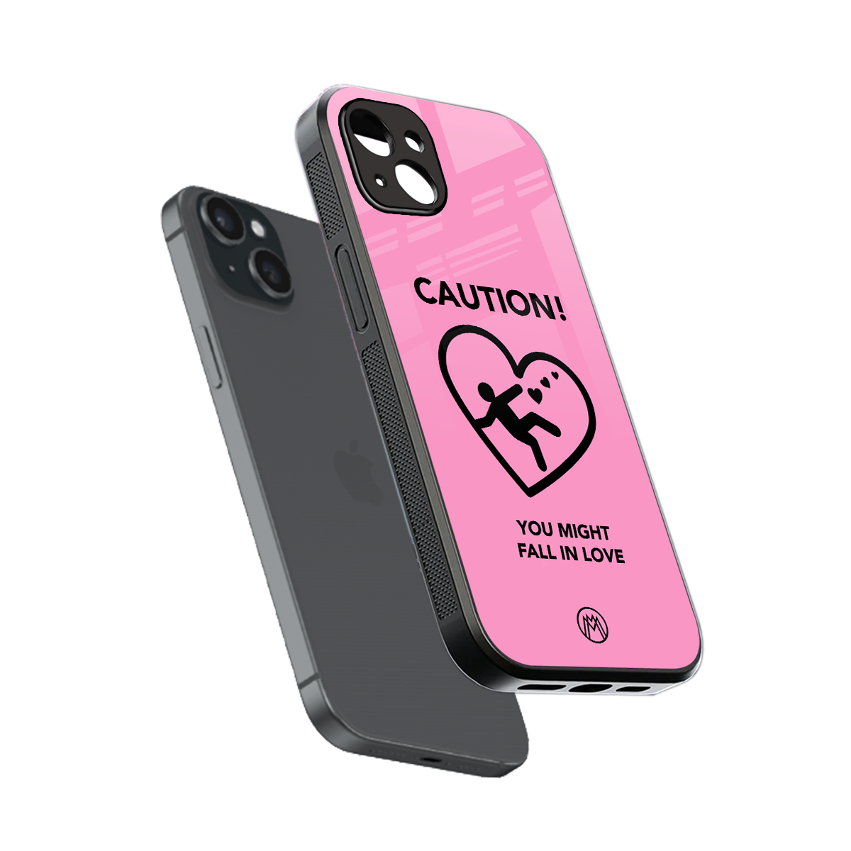 love ahead back phone cover | glass case for iphone 15 plus