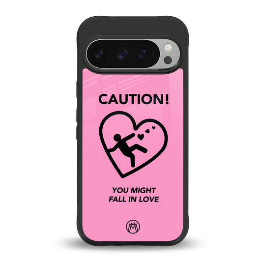 love ahead back phone cover | glass case for google pixel 9 pro