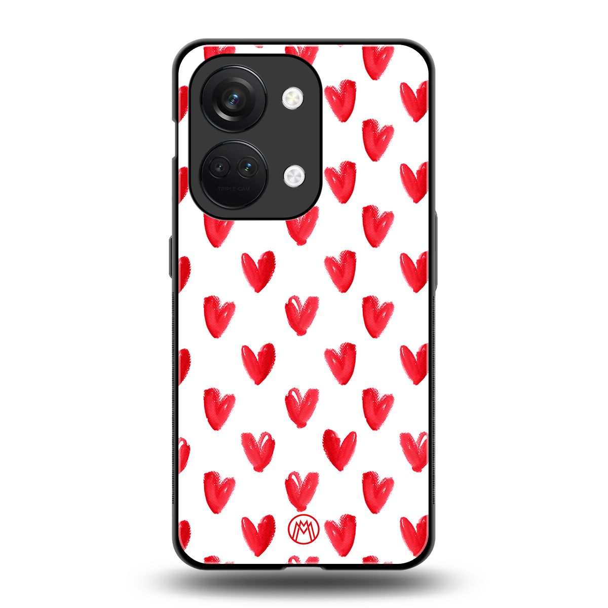 love is love back phone cover | glass case for oneplus nord 3