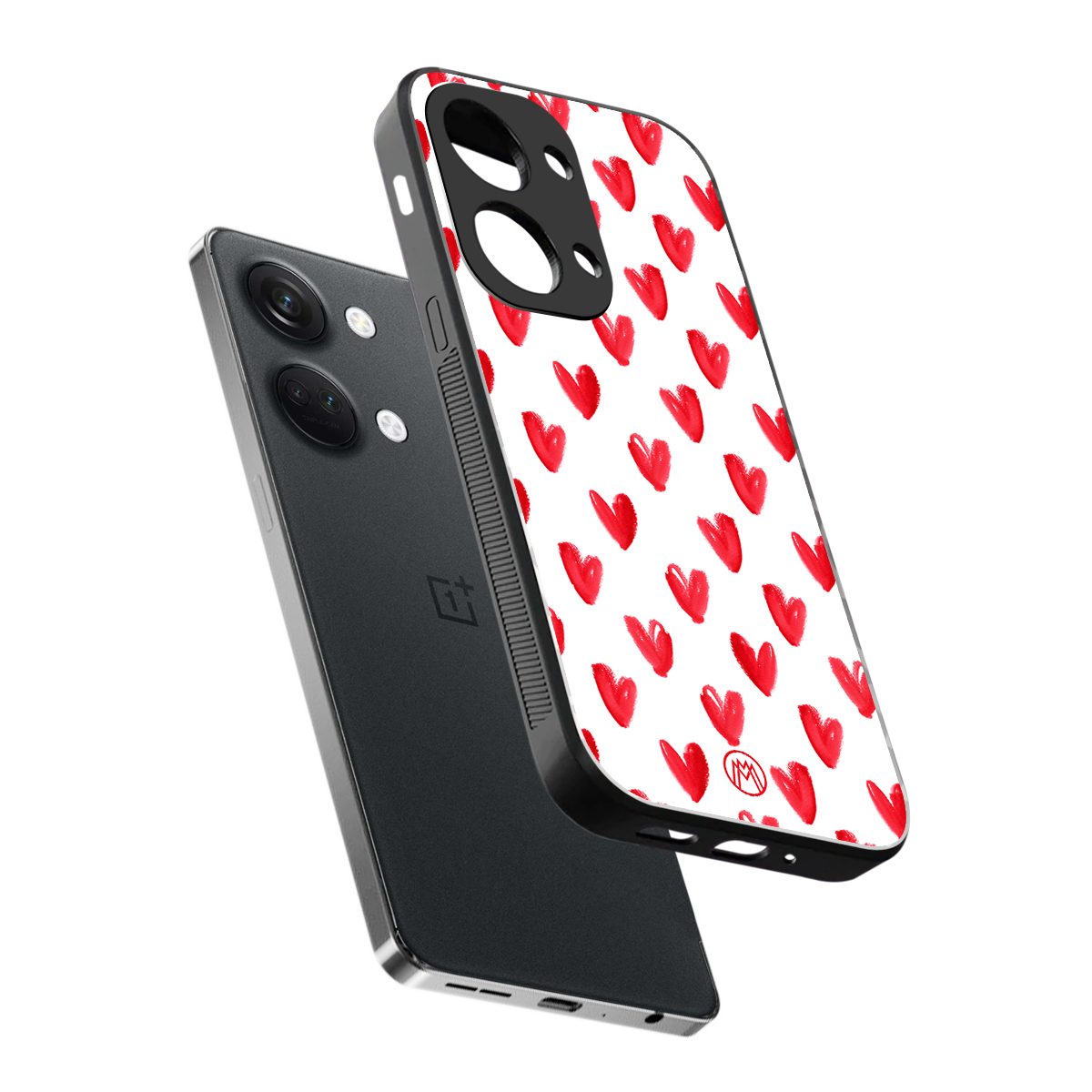 love is love back phone cover | glass case for oneplus nord 3