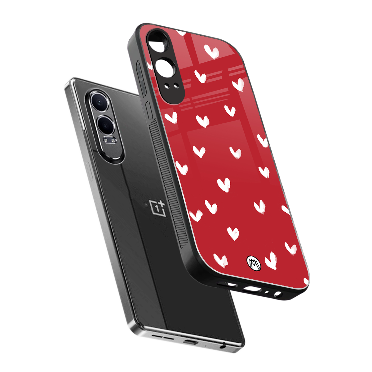 love is love red edition back phone cover | glass case for oneplus nord ce 4 lite
