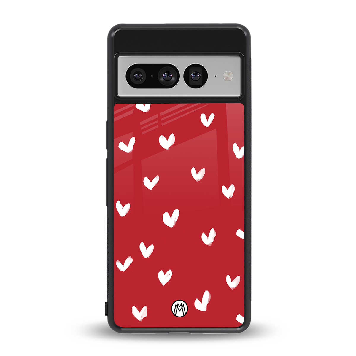 love is love red edition back phone cover | glass case for google pixel 7 pro