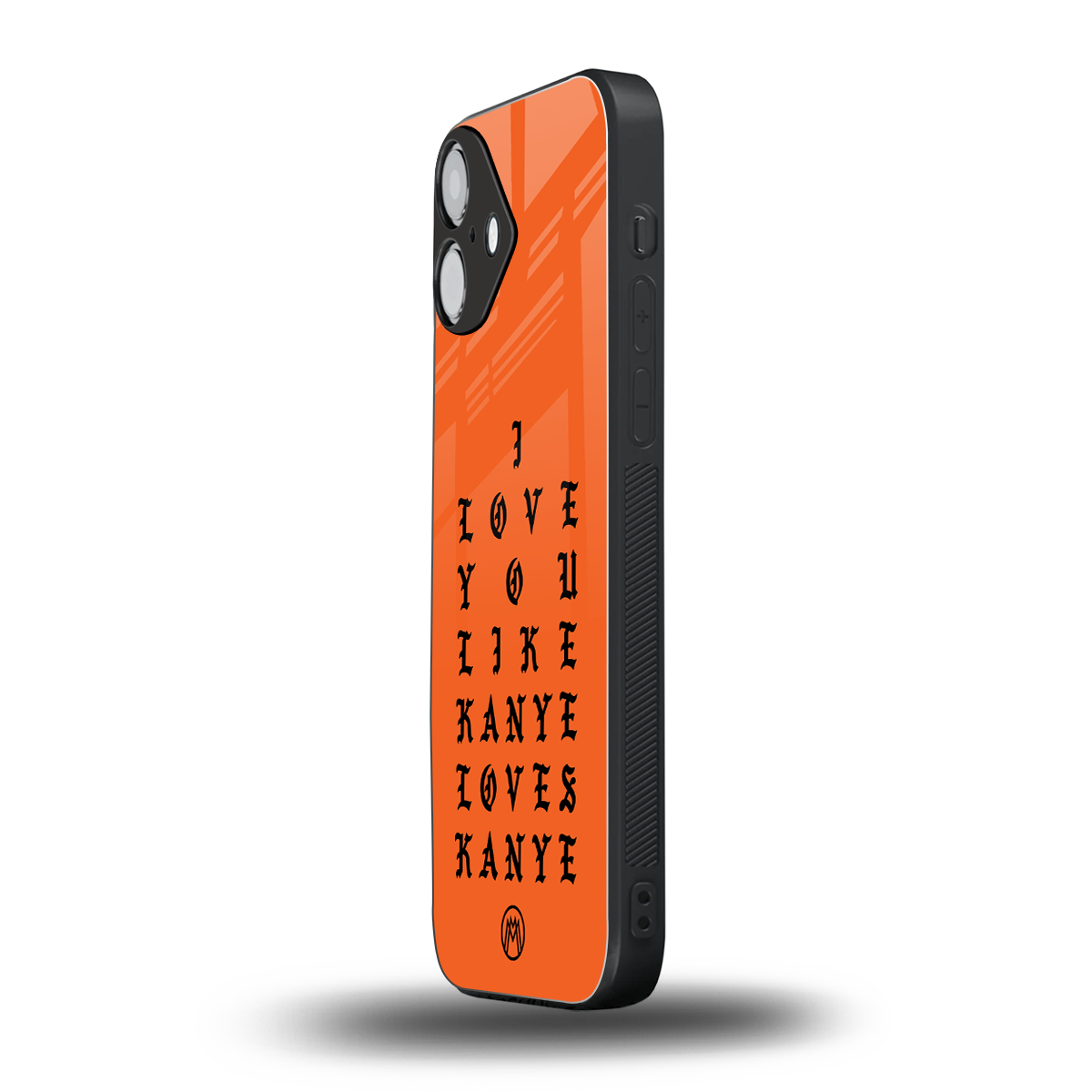 love like kanye back phone cover | glass case for iphone 16 plus