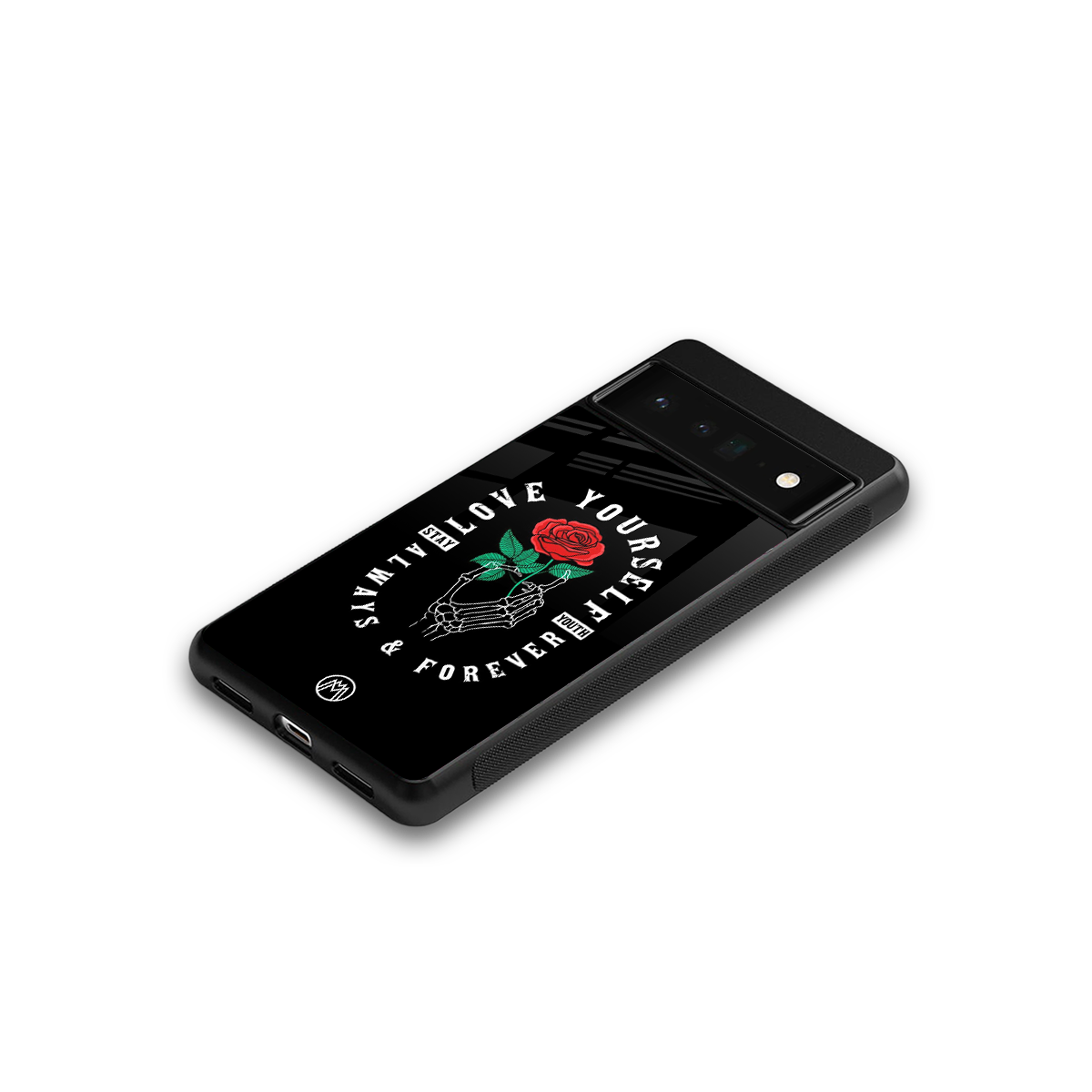 love yourself back phone cover | glass case for google pixel 6 pro