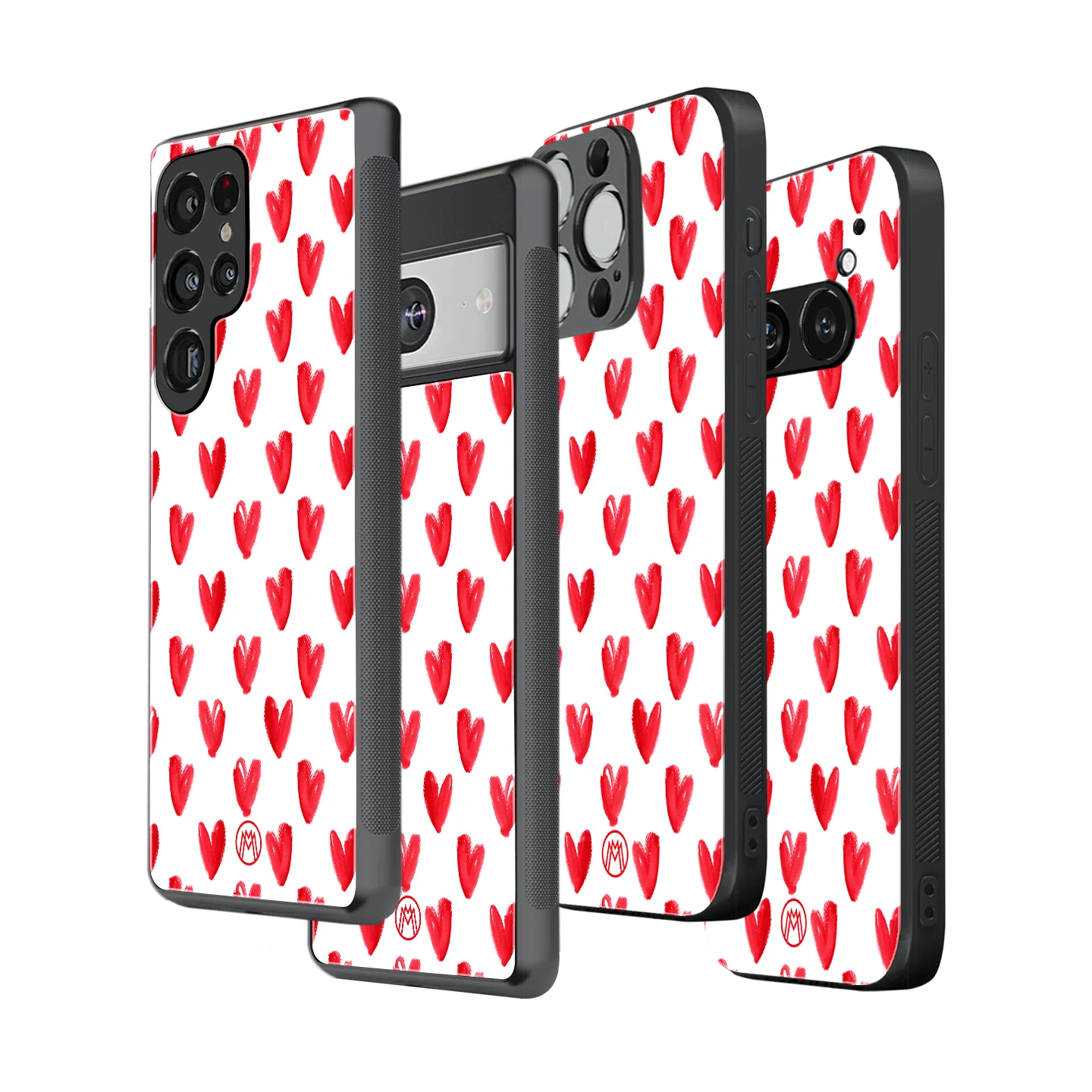 Stylish Glass Back Case for All Smartphones โ iPhone, Samsung, OnePlus, Pixel, Redmi, Oppo, Vivo, Motorola